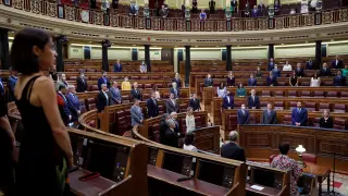 Acto de homenaje en el Congreso a las víctimas del terrorismo.