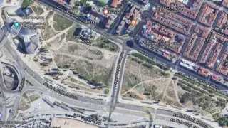 El choque tuvo lugar en el cruce entre la avenida Ciudad de Soria y Puerta Sancho.