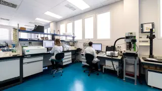 Laboratorio de Ciencia e Ingeniería de Materiales en Itainnova.