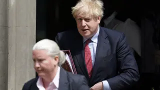 British Prime Minister Boris Johnson attends Prime Minister Questions (PMQs)
