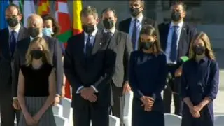 400 invitados han participado en la ceremonia que se ha celebrado en el Palacio Real
