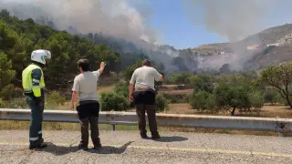 Incendio en Fraga