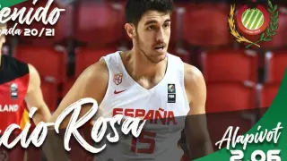 Ignacio Rosa, nuevo jugador del Club Baloncesto Peñas