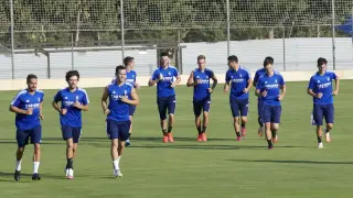 El Real Zaragoza regresa esta tarde a los entrenamientos.