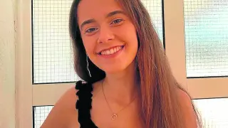Natalia Robres, estudiante que –con Diego Recaj– obtuvo la mayor nota en la Evau de Aragón en 2020