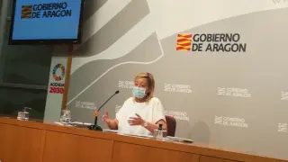 La consejera de Economía, Marta Gastón, al valorar los datos de la EPA del segundo trimestre.