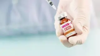 Una imagen de la vacuna contra la covid-19.