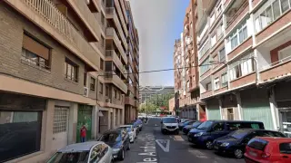 Una imagen de la calle de Andrés Gurpide.