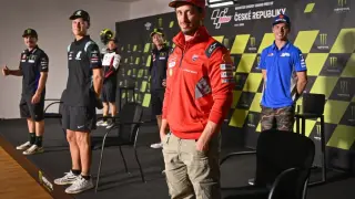 Pilotos de Moto GP en Brno