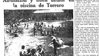 El domingo 17 de agosto de 1952, hace justamente 68 años, se publicó en nuestras páginas el acostumbrado reportaje veraniego sobre la asistencia de zaragozanos a las piscinas, en este caso a la que tenía el Real Zaragoza junto al campo de Torrero.