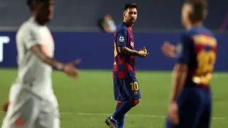 Messi, tras la derrota del FC Barcelona ante el Bayern