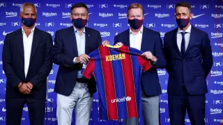 Presentacion Ronald Koeman nuevo entrenador FC Barcelona