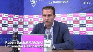 El nuevo entrenador destiló confianza y optimismo en su presentación en La Romareda.