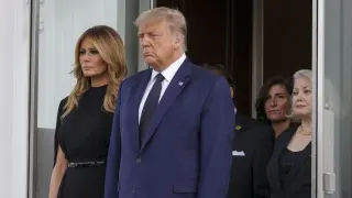 President Trump Holds Memorial Service for Robert Trump at White House