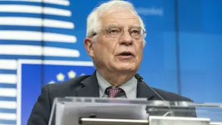 Josep Borrell el pasado 13 de julio en Bruselas.
