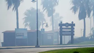 Declarado incendio en el centro comercial de lujo Laguna village, en Estepona