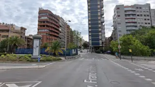 El atropello ha tenido lugar en un paso de peatones semaforizado en la avenida Francisco de Goya
