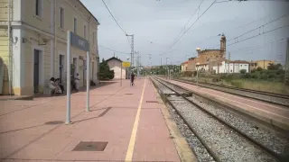 Estación de tren de Caspe