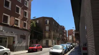 Calle Santiago Lapuente del barrio Jesús