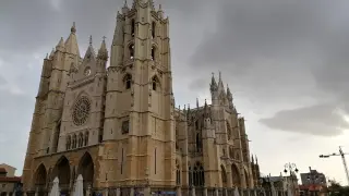 Amanece nublado en León