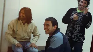 Los presuntos miembros del comando Donosti de ETA, desarticulado en 2005, Carmelo Laucirica Orive (d), Igor González Sola (centro) y Jon Koldobika Garmendia en una imagen de archivo.