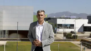 Luis Carlos Correas lleva tres meses al frente del parque tecnológico Walqa de Huesca.