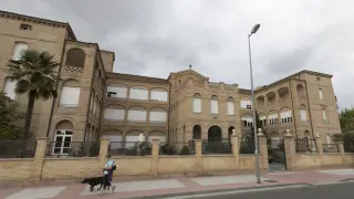 La residencia de las Hermanitas está en el barrio de Los Olivos de Huesca.