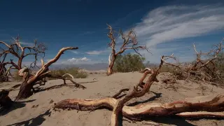 Valle de la Muerte, en California, donde se registraron 54,4 grados el pasado 16 de agosto.