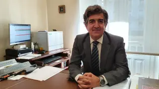Dámaso Cruz, decano del Colegio Notarial de Aragón