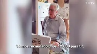 Derlin Newey tiene 89 años es repartidor de pizza a domicilio a pesar de su edad por problemas económicos. Los usuarios de Tik Tok consiguieron recaudar 12.000 dólares que le entregaron en su domicilio.