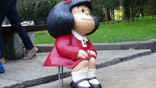Escultura de Mafalda