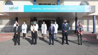 Presentación oficial del recién nombrado Hospital Universitario San Jorge de Huesca.