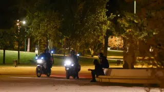 La Policía comenzó a desplegarse anoche en el entorno de la basílica y las riberas del Ebro.