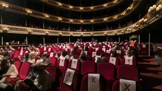 El Teatro Principal ya ha iniciado la devolución del importe de 160 localidades para las cuatro funciones de 'Señora de rojo sobre fondo gris'