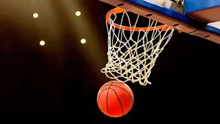 Imagen de una canasta de baloncesto.