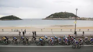 Vuelta ciclista a España en San Sebastián