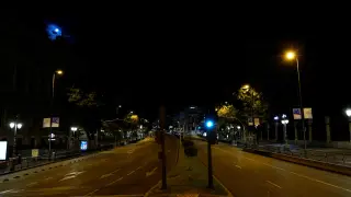 Madrid during night time curfew due to the coronavirus disease (COVID-19) outbreak