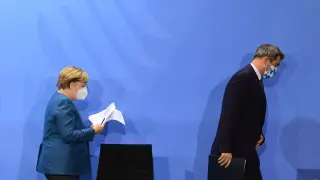 Merkel, tras su comparecencia de este miércoles