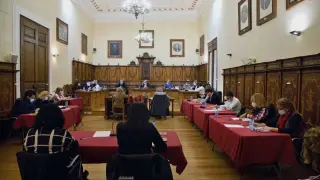Pleno del Ayuntamiento de Calatayud celebrado el pasado miércoles
