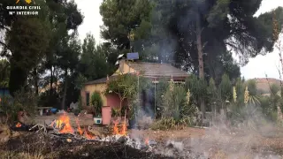Incendio en Caspe por el que se investiga a un vecino