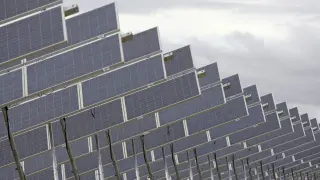 Los proyectos solares fotovoltaicos están teniendo un fuerte impulso en Aragón .
