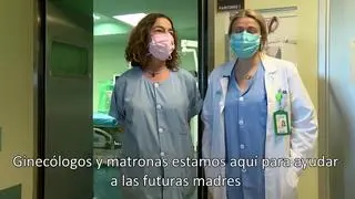 Profesionales del servicio de Obstetricia y Ginecología del Hospital Clínico Universitario Lozano Blesa de Zaragoza mandan un mensaje a las embarazadas para que extremen las medidas de prevención para hacer frente al Covid-19.