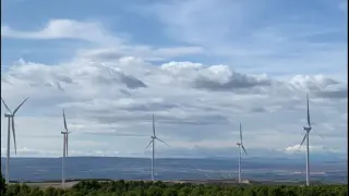 Parque eólico de Endesa en Aragón
