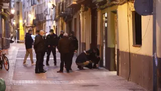 Tiroteo en la calle de Boggiero de Zaragoza.