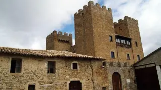 El castillo de Biniés, donde presuntamente se depositó una pieza.
