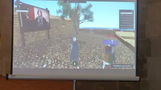 Presentación de las visitas virtuales al castillo de Monzón.