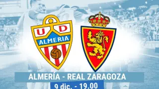 Almería- Real Zaragoza, en directo