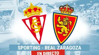 Sporting de Gijón-Real Zaragoza, en directo