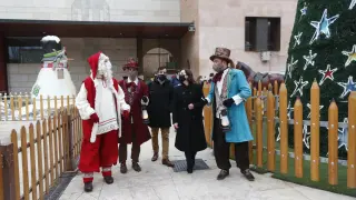 Papá Noel abre las puertas de su casa de Laponia en Zaragoza