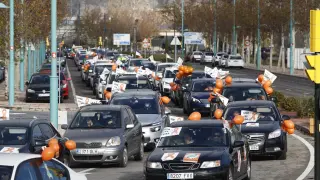 Nueva protesta en coches contra la ley Celáa